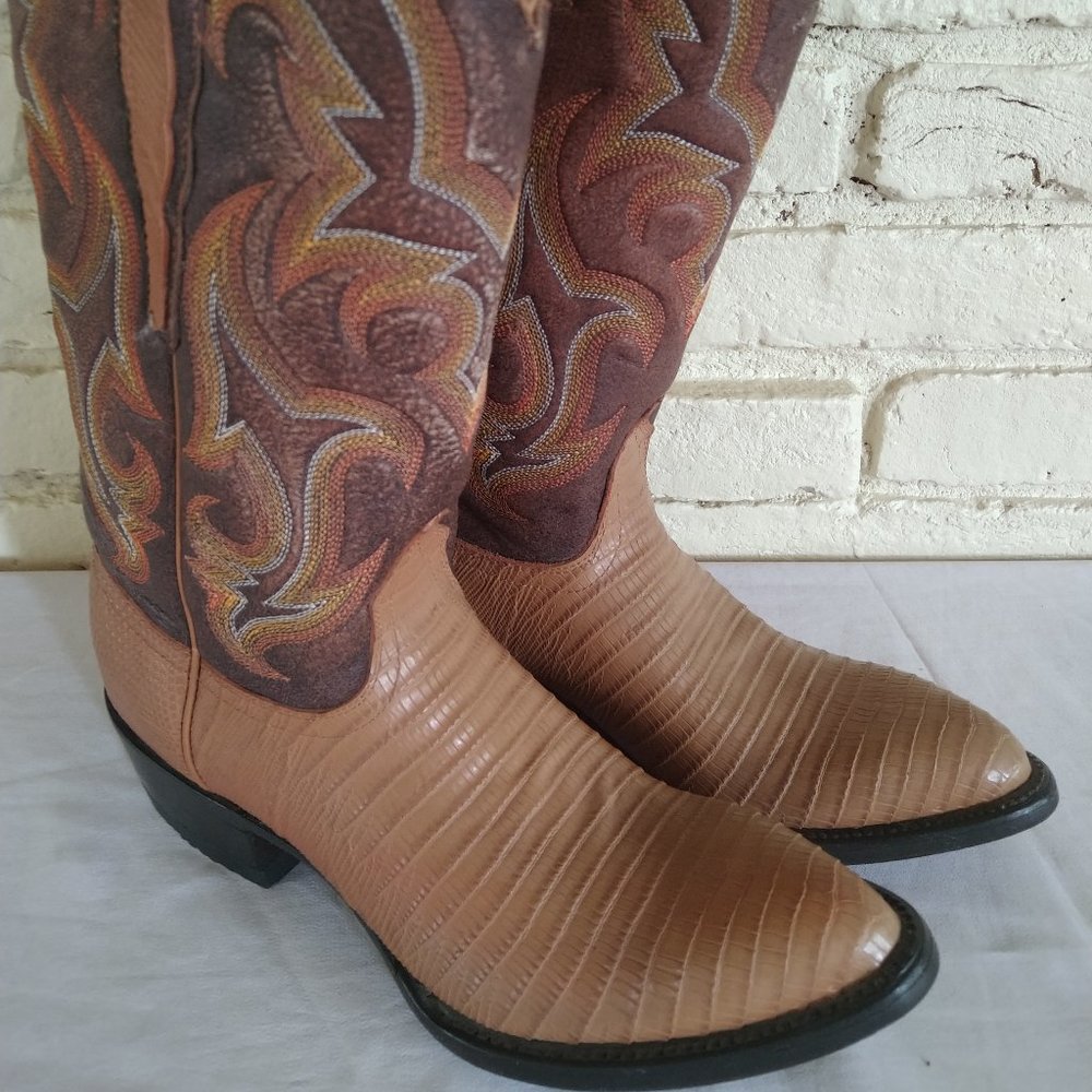Men's Sedona West Caramel Brown Alligator Style B